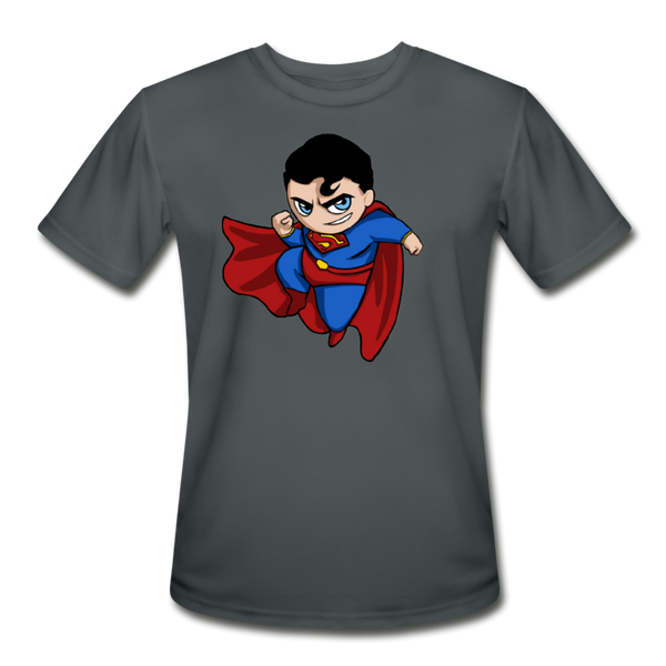 Character #23 Men’s Moisture Wicking Performance T-Shirt - charcoal