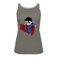Character #23 Women’s Premium Tank Top - asphalt gray