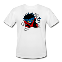 Character #24 Men’s Moisture Wicking Performance T-Shirt - white