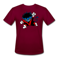Character #24 Men’s Moisture Wicking Performance T-Shirt - burgundy
