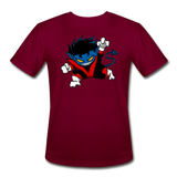 Character #24 Men’s Moisture Wicking Performance T-Shirt - burgundy