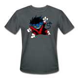 Character #24 Men’s Moisture Wicking Performance T-Shirt - charcoal