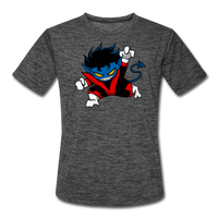 Character #24 Men’s Moisture Wicking Performance T-Shirt - dark heather gray