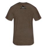 Character #24 Fitted Cotton/Poly T-Shirt by Next Level - heather espresso