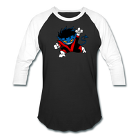 Character #24 Baseball T-Shirt - black/white