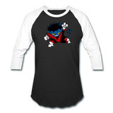 Character #24 Baseball T-Shirt - black/white