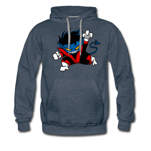 Character #24 Men’s Premium Hoodie - heather denim