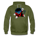 Character #24 Men’s Premium Hoodie - olive green