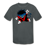 Character #24 Kids' Moisture Wicking Performance T-Shirt - charcoal