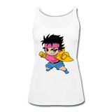 Character #25 Women’s Premium Tank Top - white