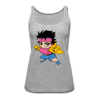 Character #25 Women’s Premium Tank Top - heather gray