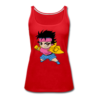 Character #25 Women’s Premium Tank Top - red