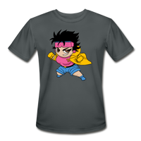 Character #25 Men’s Moisture Wicking Performance T-Shirt - charcoal