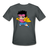 Character #25 Men’s Moisture Wicking Performance T-Shirt - charcoal