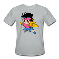 Character #25 Men’s Moisture Wicking Performance T-Shirt - silver