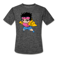 Character #25 Men’s Moisture Wicking Performance T-Shirt - dark heather gray