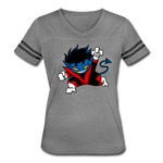 Character #24 Women’s Vintage Sport T-Shirt - heather gray/charcoal