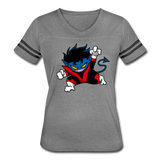 Character #24 Women’s Vintage Sport T-Shirt - heather gray/charcoal