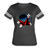Character #24 Women’s Vintage Sport T-Shirt - vintage smoke/white