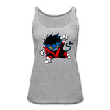 Character #24 Women’s Premium Tank Top - heather gray