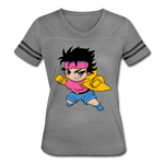 Character #25 Women’s Vintage Sport T-Shirt - heather gray/charcoal