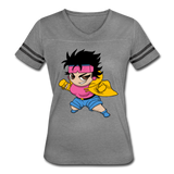 Character #25 Women’s Vintage Sport T-Shirt - heather gray/charcoal