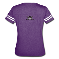 Character #25 Women’s Vintage Sport T-Shirt - vintage purple/white