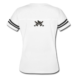 Character #25 Women’s Vintage Sport T-Shirt - white/black