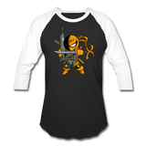 Character #26 Baseball T-Shirt - black/white