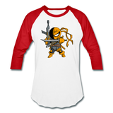 Character #26 Baseball T-Shirt - white/red