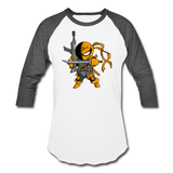 Character #26 Baseball T-Shirt - white/charcoal