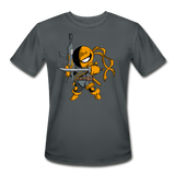 Character #26 Men’s Moisture Wicking Performance T-Shirt - charcoal