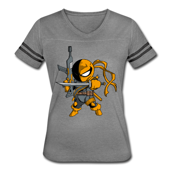Character #26 Women’s Vintage Sport T-Shirt - heather gray/charcoal