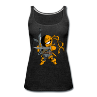 Character #26 Women’s Premium Tank Top - charcoal gray