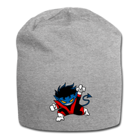 Character #24 Jersey Beanie - heather gray