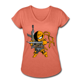 Character #26 Women's Tri-Blend V-Neck T-Shirt - heather bronze