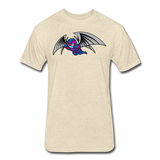 Character #27 Fitted Cotton/Poly T-Shirt by Next Level - heather cream