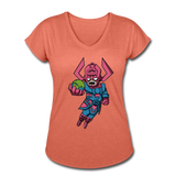 Character #28 Women's Tri-Blend V-Neck T-Shirt - heather bronze