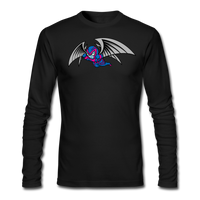 Character #27 Men's Long Sleeve T-Shirt by Next Level - black