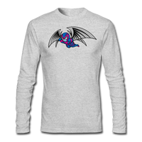 Character #27 Men's Long Sleeve T-Shirt by Next Level - heather gray