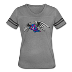 Character #27 Women’s Vintage Sport T-Shirt - heather gray/charcoal