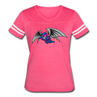 Character #27 Women’s Vintage Sport T-Shirt - vintage pink/white