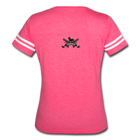 Character #27 Women’s Vintage Sport T-Shirt - vintage pink/white