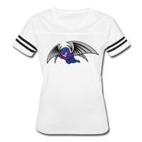 Character #27 Women’s Vintage Sport T-Shirt - white/black