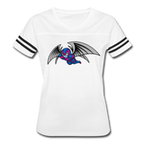 Character #27 Women’s Vintage Sport T-Shirt - white/black