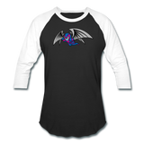Character #27 Baseball T-Shirt - black/white