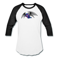 Character #27 Baseball T-Shirt - white/black