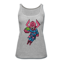 Character #28 Women’s Premium Tank Top - heather gray