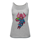 Character #28 Women’s Premium Tank Top - heather gray