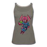 Character #28 Women’s Premium Tank Top - asphalt gray